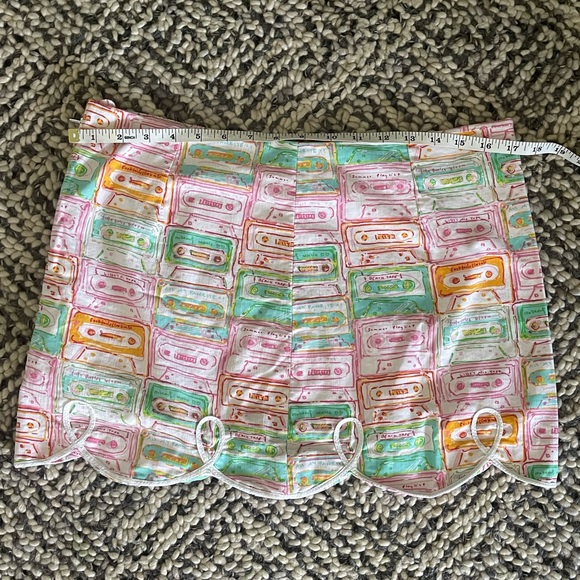 Lilly Pulitzer Summer Mix Tape Skirt - Picture 2 of 8